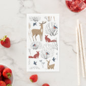 Serviette En Papier Magic Winter Wonderland (En situation)