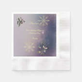 Serviette En Papier Magical Christmas Glow Christmas Birthday Napkins (Devant)