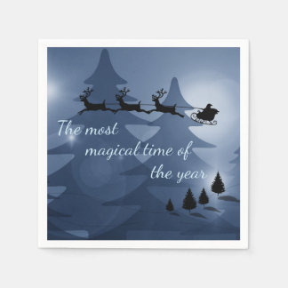 Serviette En Papier Magical Christmas Scene