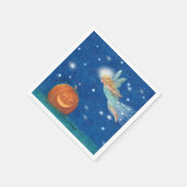 Serviette En Papier Magical Fairy and Jack O'Lantern Halloween party (Coin)