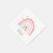Serviette En Papier Magical Pastel Rainbow Anniversaire de enfant Part (Coin)