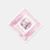 Serviette En Papier Magical Pinkmas Kids Winter Scene Cozy Forest Xmas (Coin)