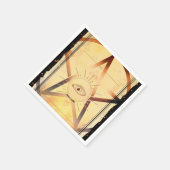 Serviette En Papier Magick Mystical Gthering Fortune Teller Eye Party (Coin)