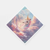 Serviette En Papier Magique Unicorn Anniversaire serviettes (Coin)