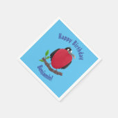 Serviette En Papier Magnifique frégate oiseau cartoon serviettes (Coin)