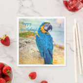 Serviette En Papier Magnifique Macaw (En situation)
