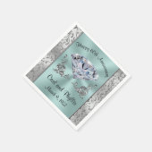 Serviette En Papier Magnifiques serviettes d'anniversaire de n'importe (Coin)