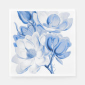 Serviette En Papier Magnolia Blue (Devant)