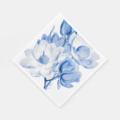 Serviette En Papier Magnolia Blue (Coin)