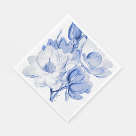 Serviette En Papier Magnolia Blue (Coin)