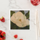 Serviette En Papier Magnolia en fleurs (En situation)