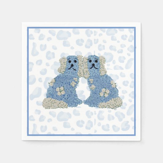 Serviette En Papier Magnolia Staffordshire Chiens Ginger Jars (Devant)