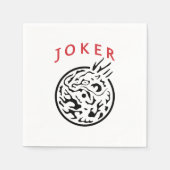 Serviette En Papier Mah Jong Joker Napkin (Devant)