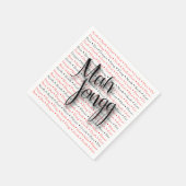 Serviette En Papier Mah Jong Napkins (Coin)