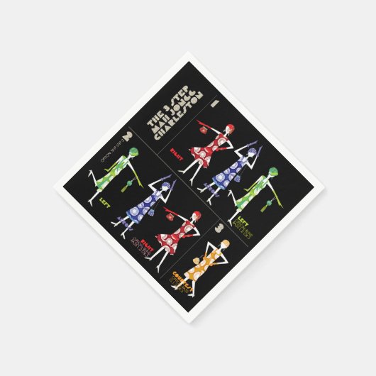 Serviette En Papier Mah Jongg Charleston Napkins (Coin)