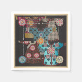 Serviette En Papier Mah Jongg Coat (Devant)