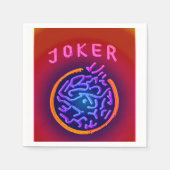 Serviette En Papier Mah Jongg Joker électrique serviettes (Devant)