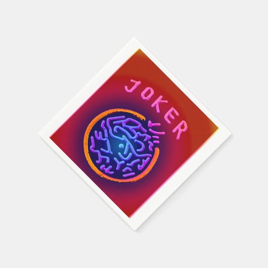 Serviette En Papier Mah Jongg Joker électrique serviettes (Coin)