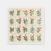 Serviette En Papier Mah Jongg Love Napkins (Devant)