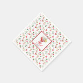 Serviette En Papier Mahjong & Cocktails Noël Grandmillentenaire (Coin)