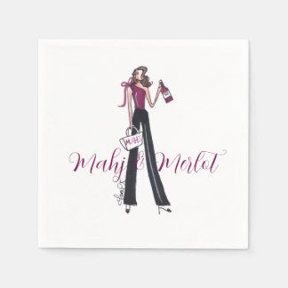 Serviette En Papier Mahjong napkins