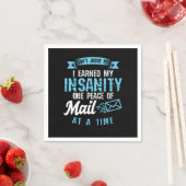Serviette En Papier Mailman Postal Worker (En situation)