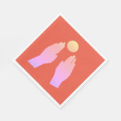 Serviette En Papier Main Art (Coin)