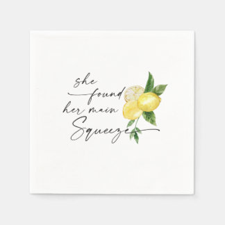 Serviette En Papier Main Squeeze Cocktail Napkin