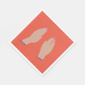 Serviette En Papier Mains (Coin)