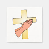 Serviette En Papier Mains De Papier Croisé (Devant)