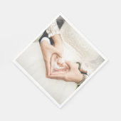 Serviette En Papier Mains de retenue de mariée et de chambre (Coin)