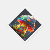 Serviette En Papier Maison de champignons (Coin)