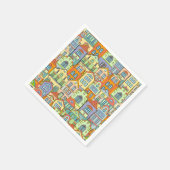 Serviette En Papier Maison de chauffage Fête de la maison (Coin)