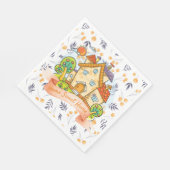 Serviette En Papier Maison Douce Maison (Coin)