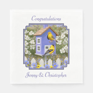 Serviette En Papier Maison flower garden