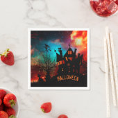 Serviette En Papier Maison haunted (En situation)