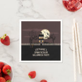 Serviette En Papier Maison haunted (En situation)