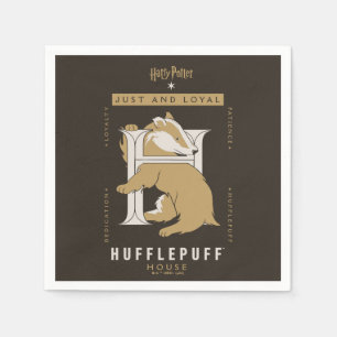 Serviette En Papier Maison HUFFLEPUFF™ Juste Et Loyale