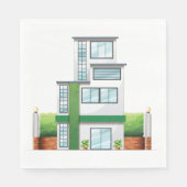Serviette En Papier Maison Multistorey (Devant)