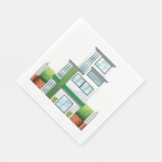Serviette En Papier Maison Multistorey (Coin)