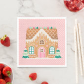 Serviette En Papier Maison pain d'épice | Christmas Cookie Exchange (En situation)