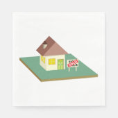 Serviette En Papier Maison vendue (Devant)