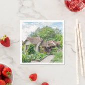 Serviette En Papier Maisonnette anglaise (En situation)