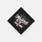 Serviette En Papier Maîtrise Il Maîtrise Diplômé MBA (Coin)