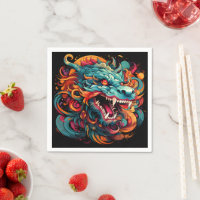 Majesté du Dragon Oriental Moderne