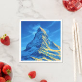 Serviette En Papier Majestic Matterhorn (En situation)