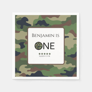 Serviette En Papier Major Cutie Paper Napkin Kids Birthday