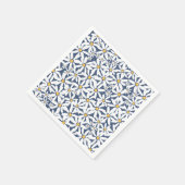 Serviette En Papier Make My Daisy - Navy (Coin)