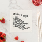 Serviette En Papier Maladies de l'âme (En situation)