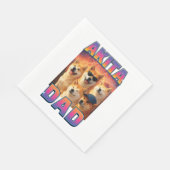 Serviette En Papier Malamute d'Alaska (Coin)